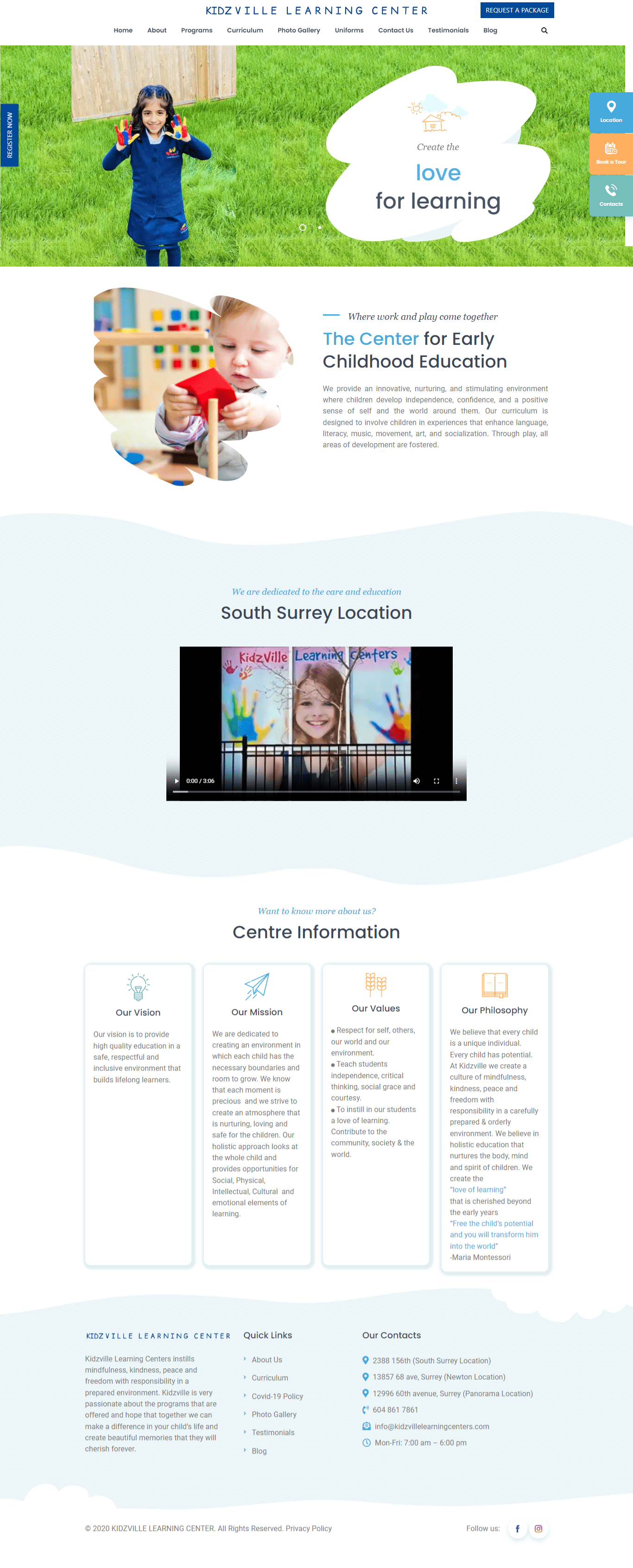 KIDZ VILLE LEARNING